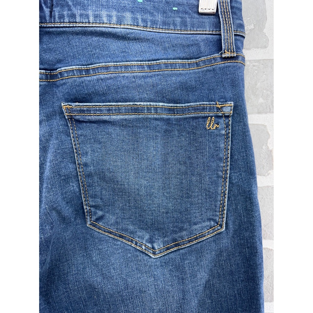 LuLaRoe Womens Blue High Rise Flare Jeans Size 30 Medium Wash Denim L-161367 - Picture 8 of 9